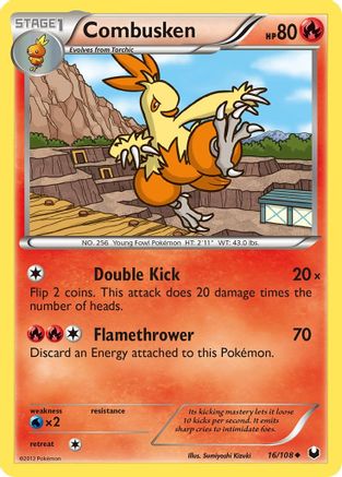 Combusken (16) - Dark Explorers