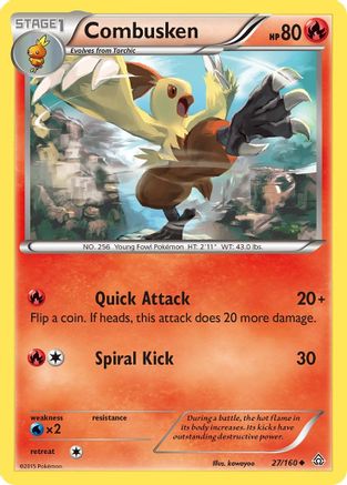 Combusken (27) - Primal Clash