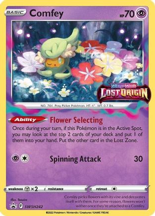 Comfey (Prerelease) (SWSH242) Holofoil - Black Star Promos