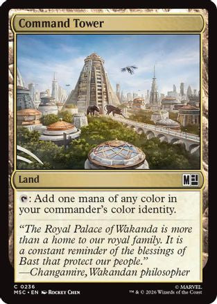 Command Tower (236) - Commander: Marvel Super Heroes
