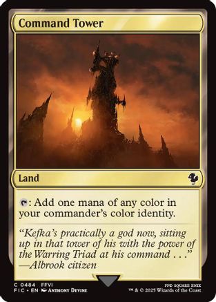 Command Tower (484) Surge Foil - Commander: FINAL FANTASY