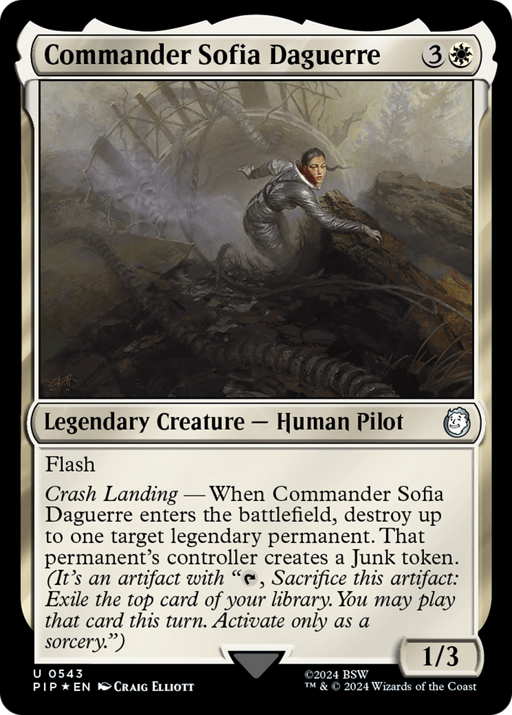 Commander Sofia Daguerre (543) Surge Foil - Fallout