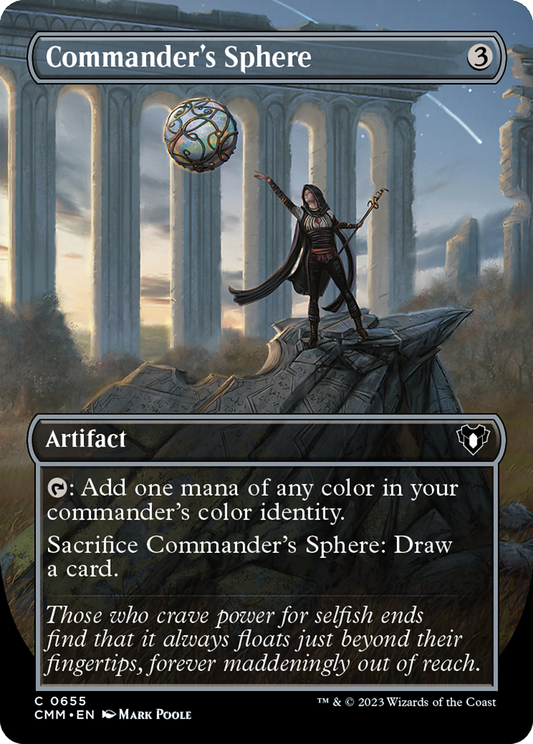 Commander's Sphere (Borderless) (655) - Commander Masters
