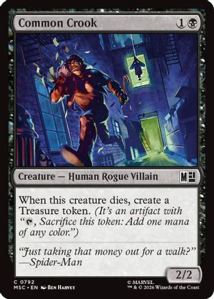 Common Crook (792) - Commander: Marvel Super Heroes