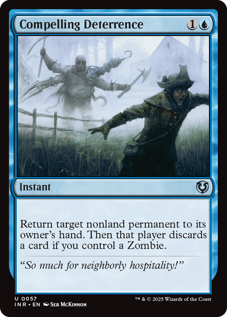 Compelling Deterrence (057) Foil - Innistrad Remastered