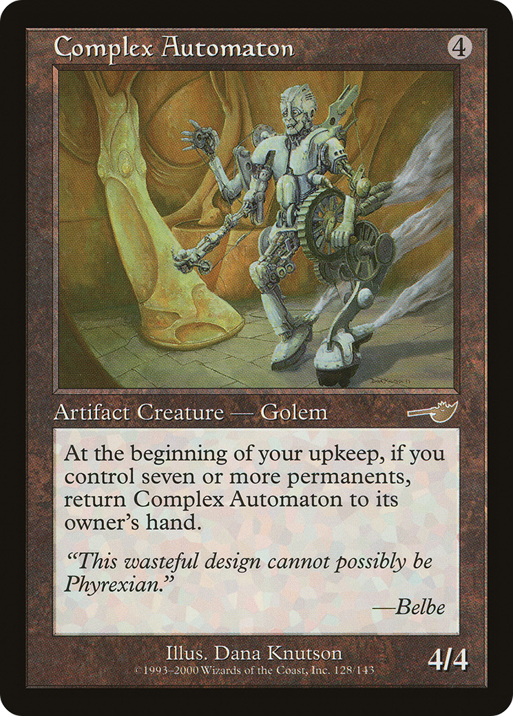 Complex Automaton (128) - Nemesis