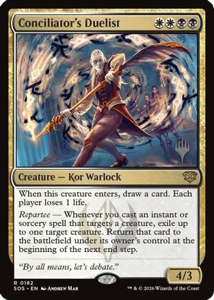 Conciliator's Duelist (Promo Pack) (182) Foil - Secrets of Strixhaven