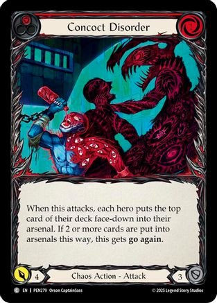 Concoct Disorder (Red) (PEN279) - Compendium of Rathe