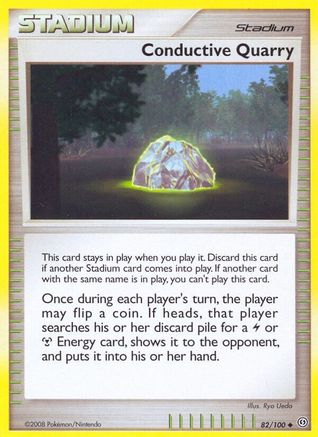 Conductive Quarry (82) Reverse Holofoil - Stormfront