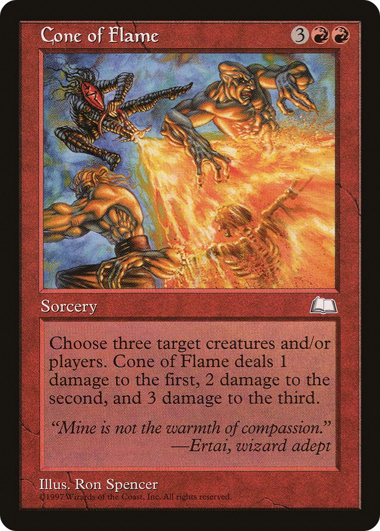 Cone of Flame - Weatherlight