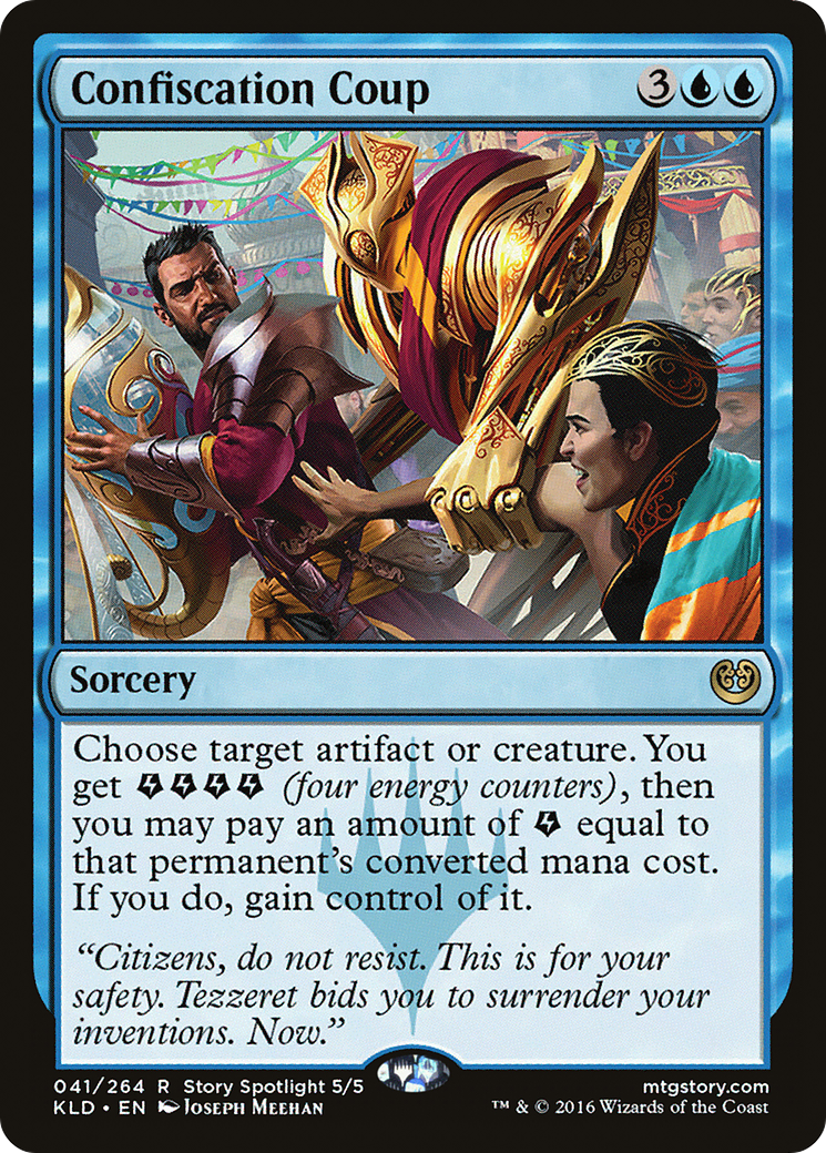 Confiscation Coup (041) Foil - Kaladesh