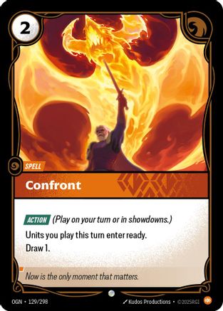 Confront (129) Foil - Origins