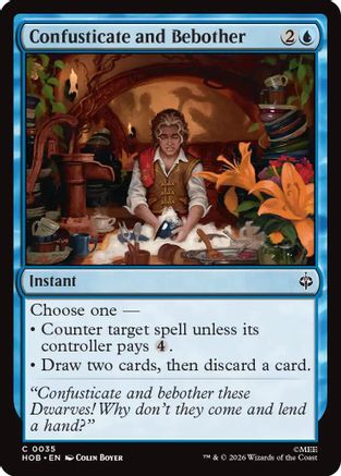 Confusticate and Bebother (035) Foil - The Hobbit
