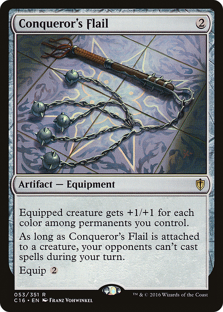 Conqueror's Flail (053) - Commander 2016