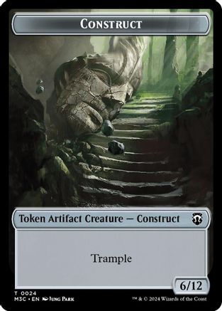Construct // Myr (24/25) - Commander: Modern Horizons 3 Tokens