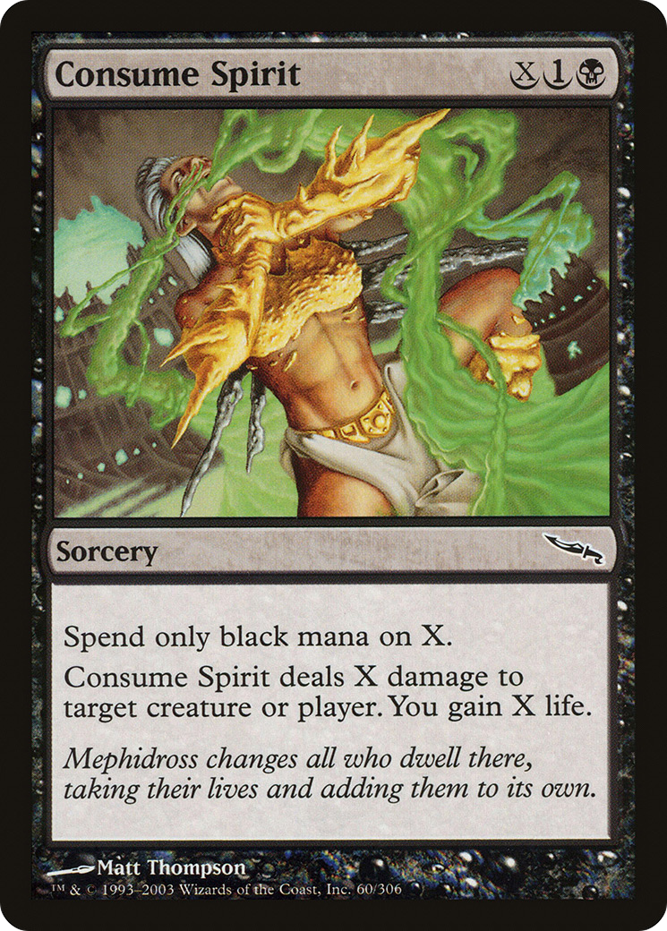 Consume Spirit (060) Foil - Mirrodin