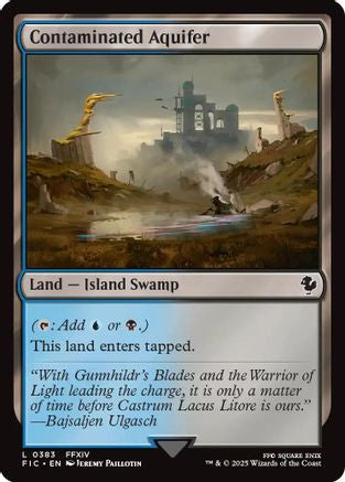 Contaminated Aquifer (383) Surge Foil - Commander: FINAL FANTASY