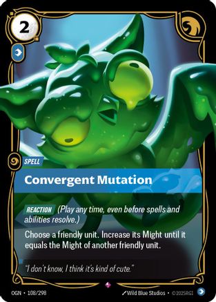 Convergent Mutation (108) Foil - Origins