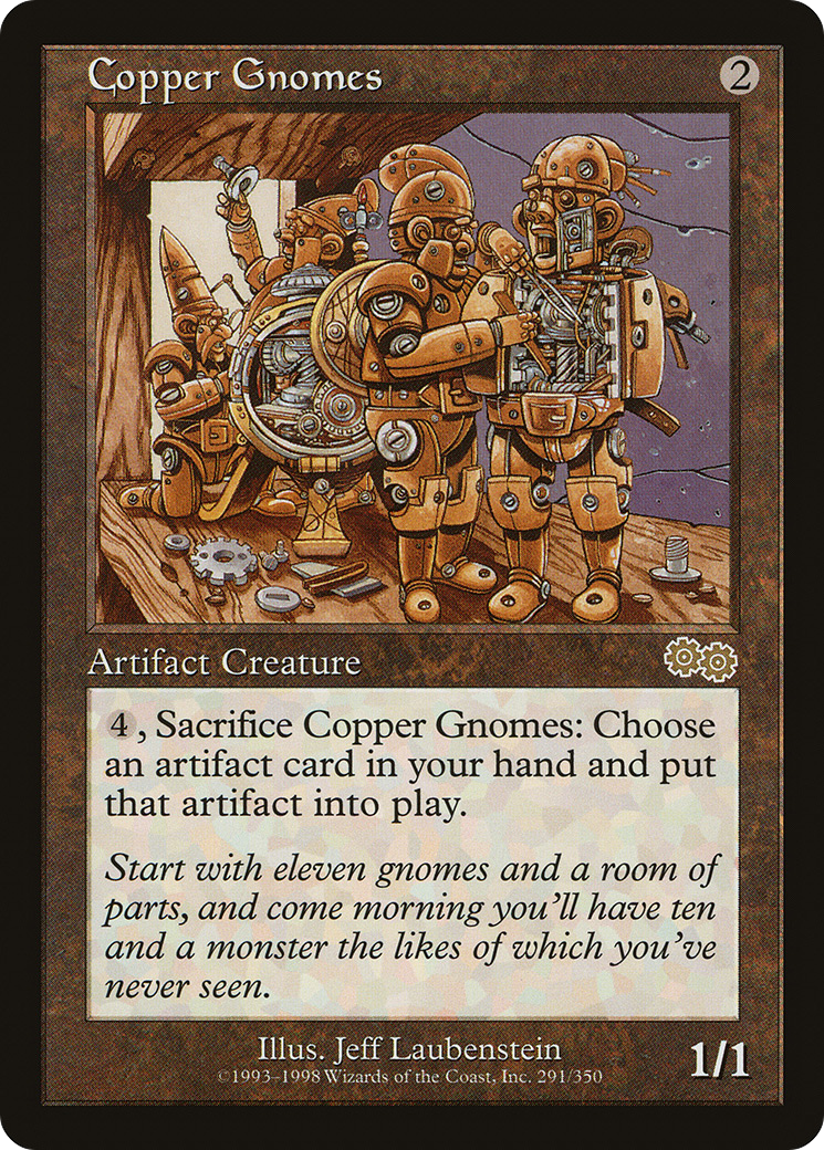 Copper Gnomes (291) - Urza's Saga