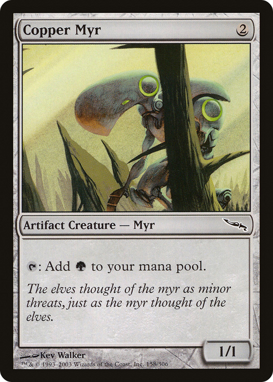 Copper Myr (158) - Mirrodin