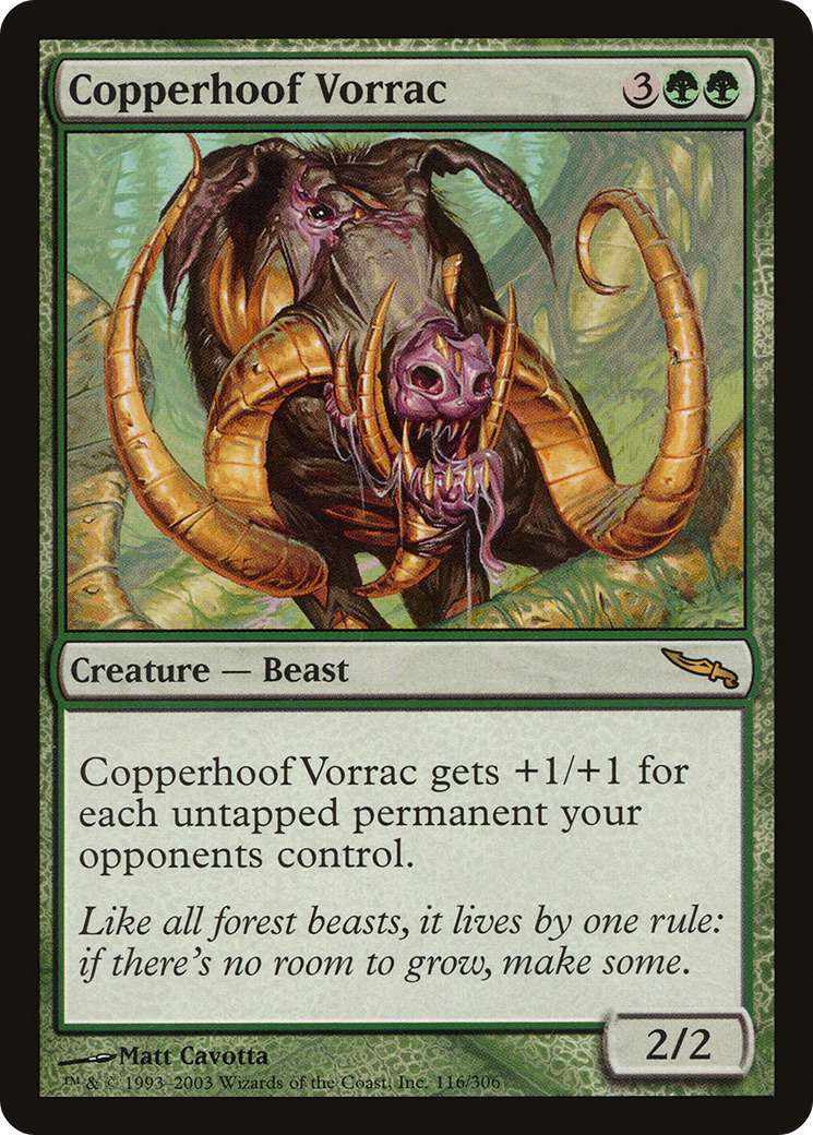 Copperhoof Vorrac (116) - Mirrodin