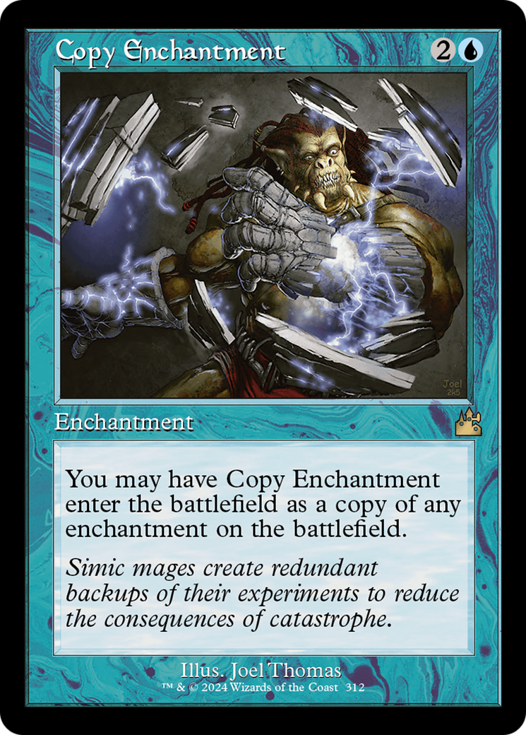Copy Enchantment (Retro) (312) - Ravnica Remastered
