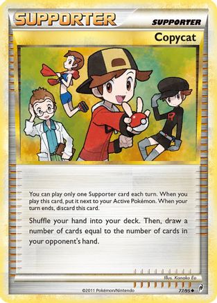 Copycat (77) Reverse Holofoil - Call of Legends