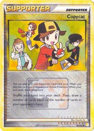 Copycat (League Promo) (90) Reverse Holofoil - HeartGold & SoulSilver
