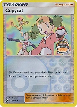 Copycat (Regional Championships) (127) Reverse Holofoil - Celestial Storm