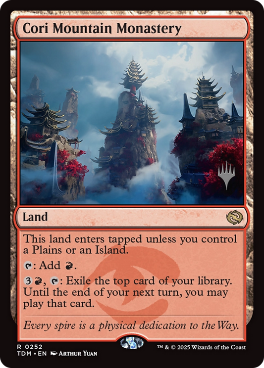 Cori Mountain Monastery (Promo Pack) (252) - Tarkir: Dragonstorm