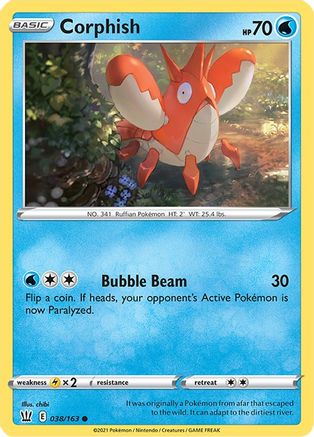 Corphish (38) - Battle Styles