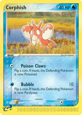 Corphish (52) Reverse Holofoil - Dragon