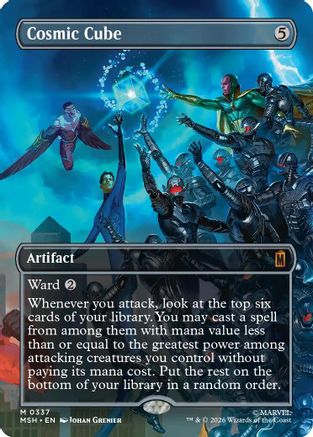 Cosmic Cube (Borderless) (337) - Marvel Super Heroes