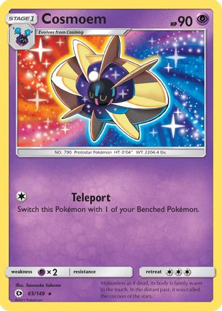 Cosmoem (65) Reverse Holofoil - Sun & Moon