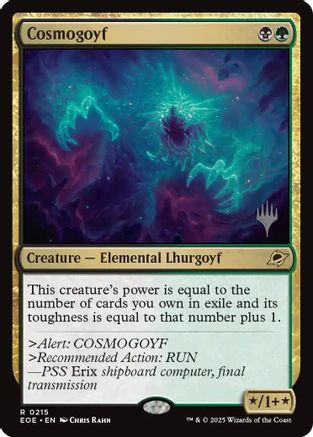 Cosmogoyf (Promo Pack) (215) - Edge of Eternities