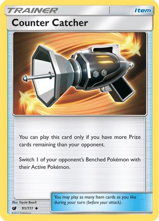 Counter Catcher (91) Reverse Holofoil - Crimson Invasion