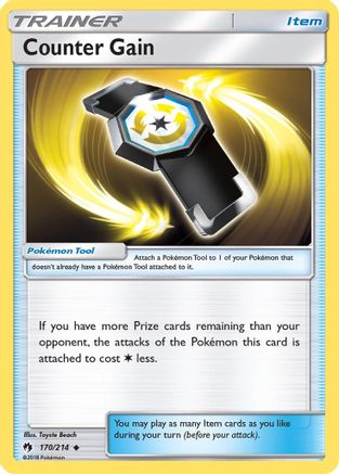 Counter Gain (170) Reverse Holofoil - Lost Thunder