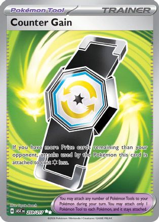 Counter Gain (Full Art) (259) Holofoil - Ascended Heroes