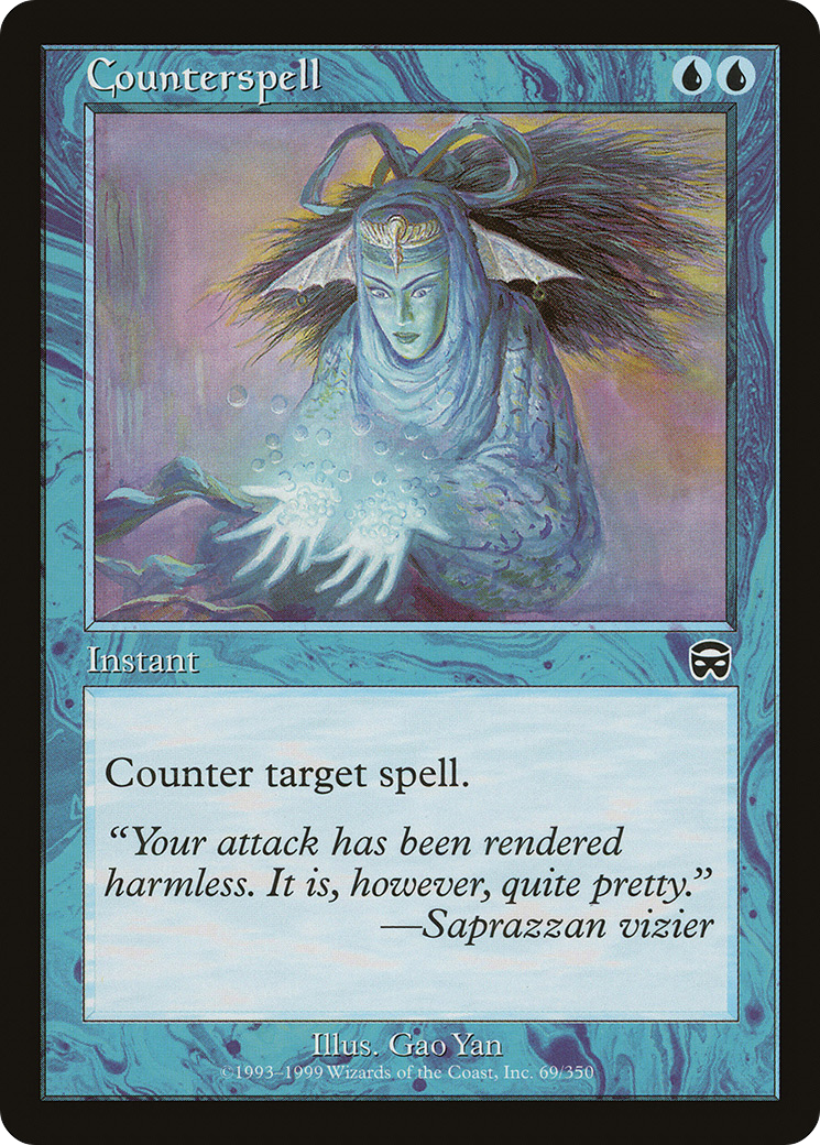 Counterspell (069) Foil - Mercadian Masques