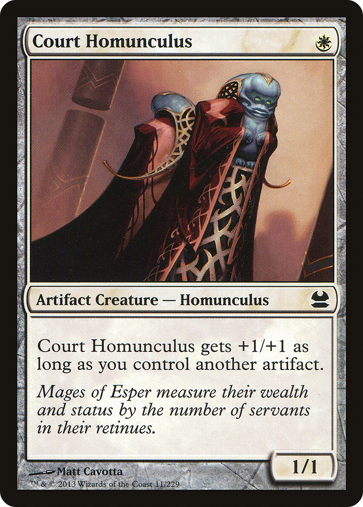 Court Homunculus (011) - Modern Masters