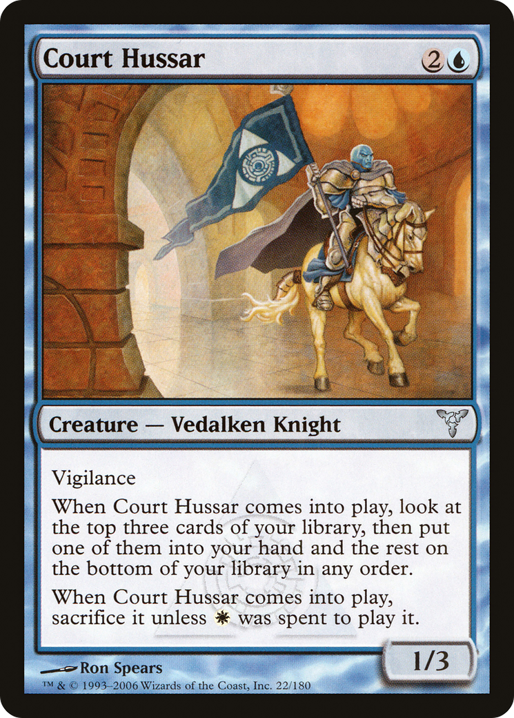 Court Hussar (022) - Dissension