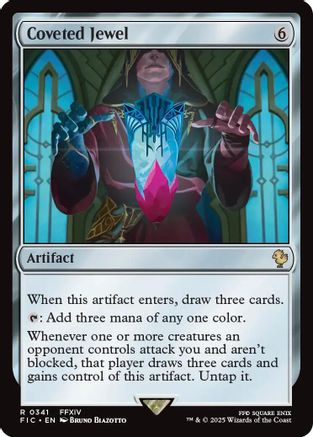 Coveted Jewel (341) Surge Foil - Commander: FINAL FANTASY
