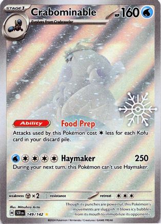Crabominable (Holiday Calendar) (149) Holofoil - Miscellaneous Cards & Products