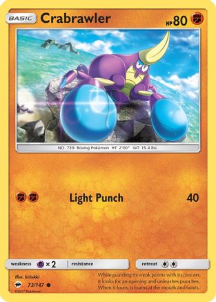 Crabrawler (73) - Burning Shadows