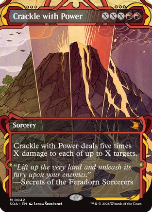 Crackle with Power (042) Foil - Secrets of Strixhaven: Mystical Archive