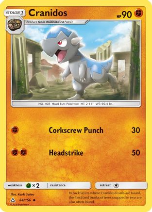 Cranidos (64) Reverse Holofoil - Ultra Prism