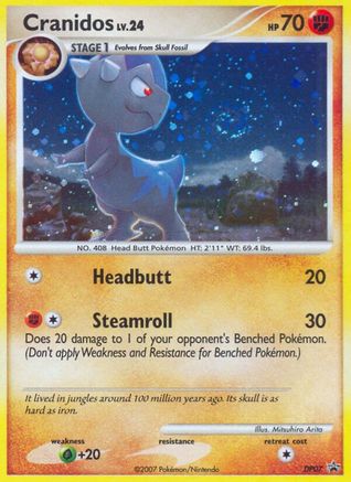 Cranidos (DP07) Holofoil - Black Star Promos