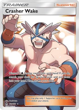 Crasher Wake (Full Art) (129) Holofoil - Forbidden Light