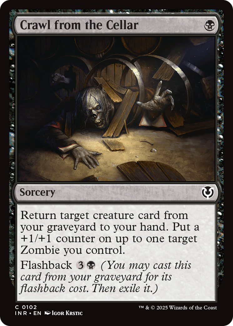 Crawl from the Cellar (102) Foil - Innistrad Remastered