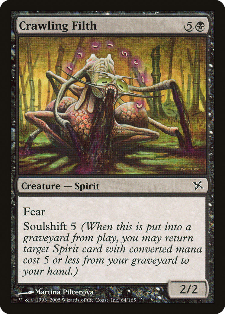 Crawling Filth (064) Foil - Betrayers of Kamigawa